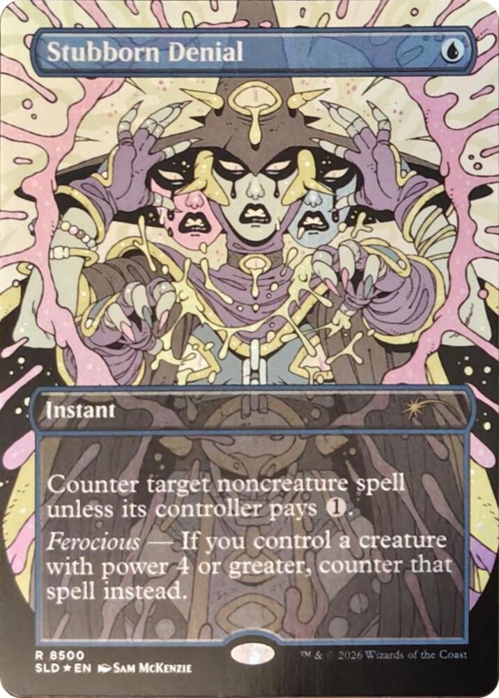 Stubborn Denial (8500) [Secret Lair Drop]