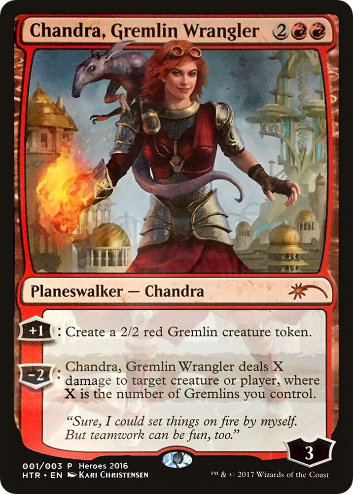 Chandra, Gremlin Wrangler (1) [Unique and Miscellaneous Promos]
