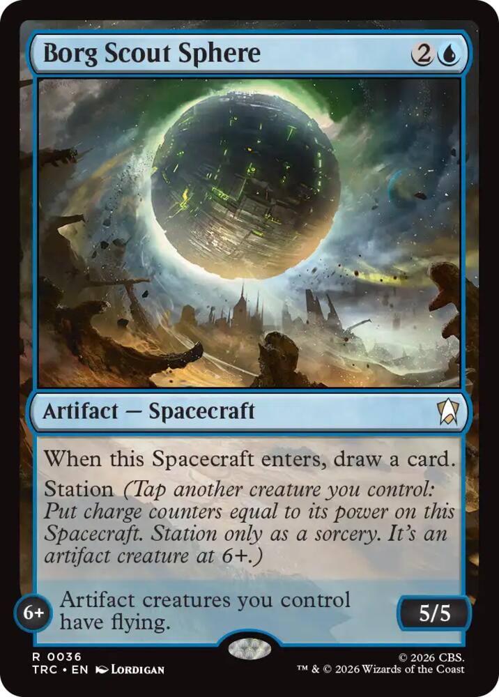 Borg Scout Sphere (36) [Star Trek Commander]