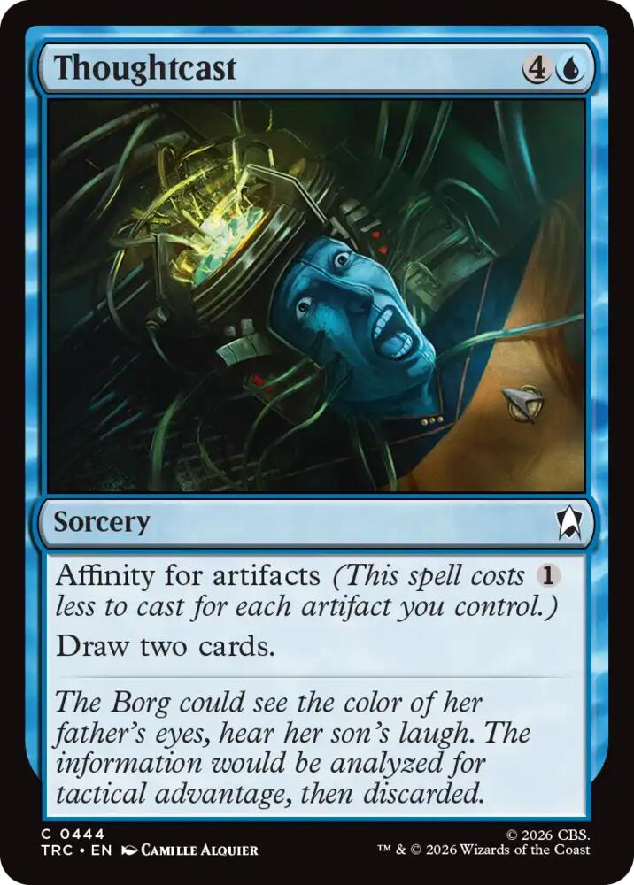 Thoughtcast (Surge Foil) (444) [Star Trek Commander]