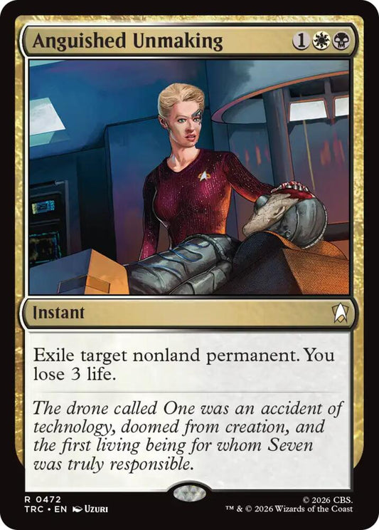 Anguished Unmaking (Surge Foil) (472) [Star Trek Commander]