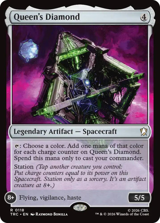 Queen's Diamond (Surge Foil) (118) [Star Trek Commander]