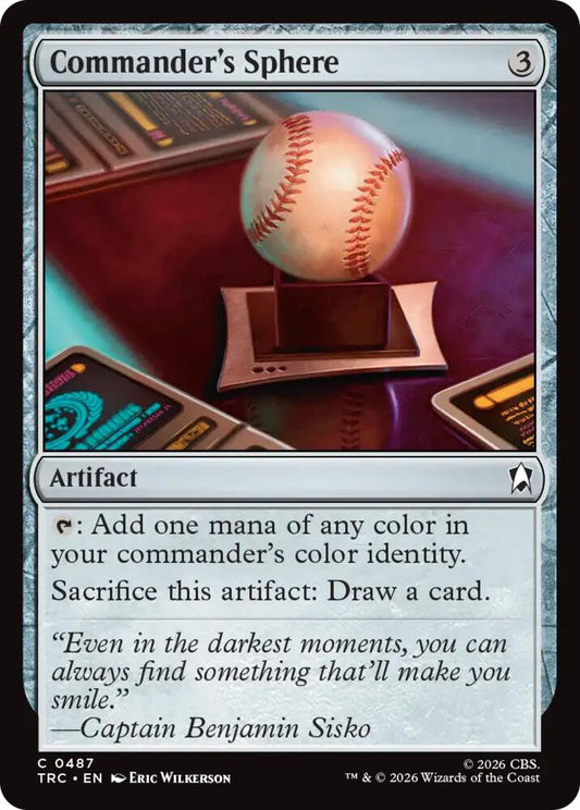 Commander's Sphere (Surge Foil) (487) [Star Trek Commander]