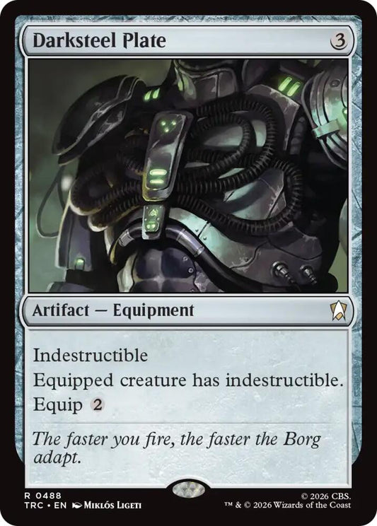 Darksteel Plate (Surge Foil) (488) [Star Trek Commander]