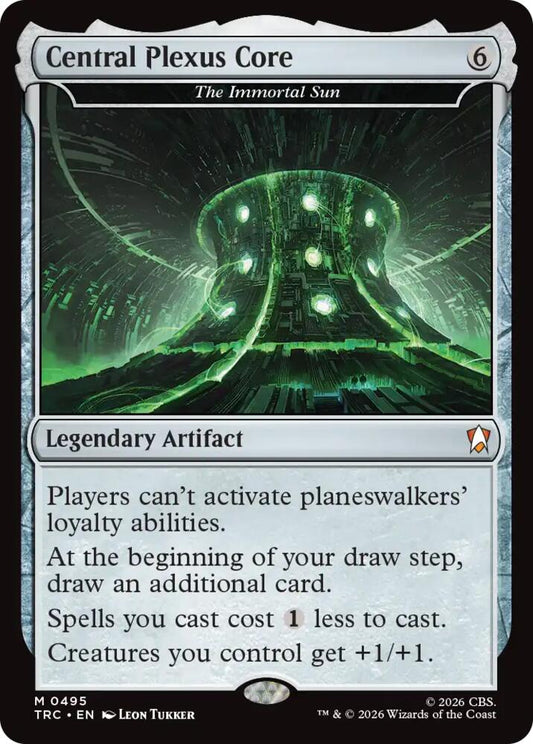 Central Plexus Core - - The Immortal Sun (Surge Foil) (495) [Star Trek Commander]