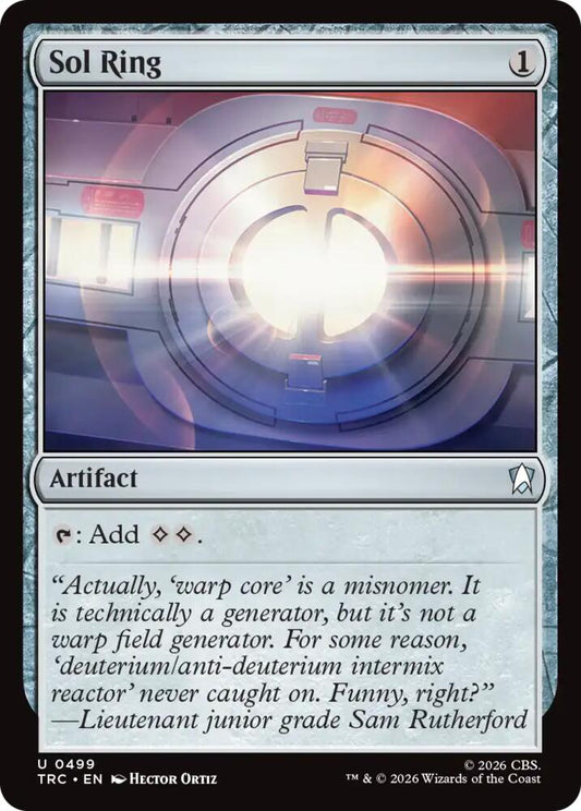 Sol Ring (Surge Foil) (499) [Star Trek Commander]