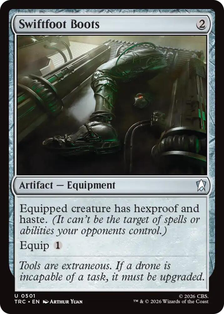 Swiftfoot Boots (Surge Foil) (501) [Star Trek Commander]