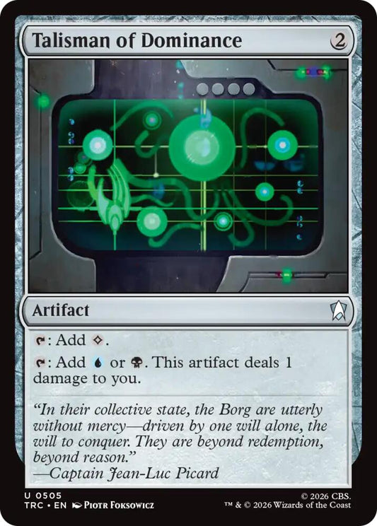 Talisman of Dominance (Surge Foil) (505) [Star Trek Commander]