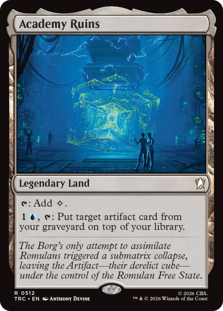 Academy Ruins (Surge Foil) (512) [Star Trek Commander]