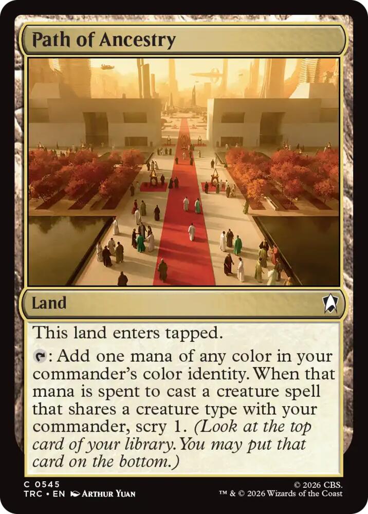 Path of Ancestry (Surge Foil) (545) [Star Trek Commander]