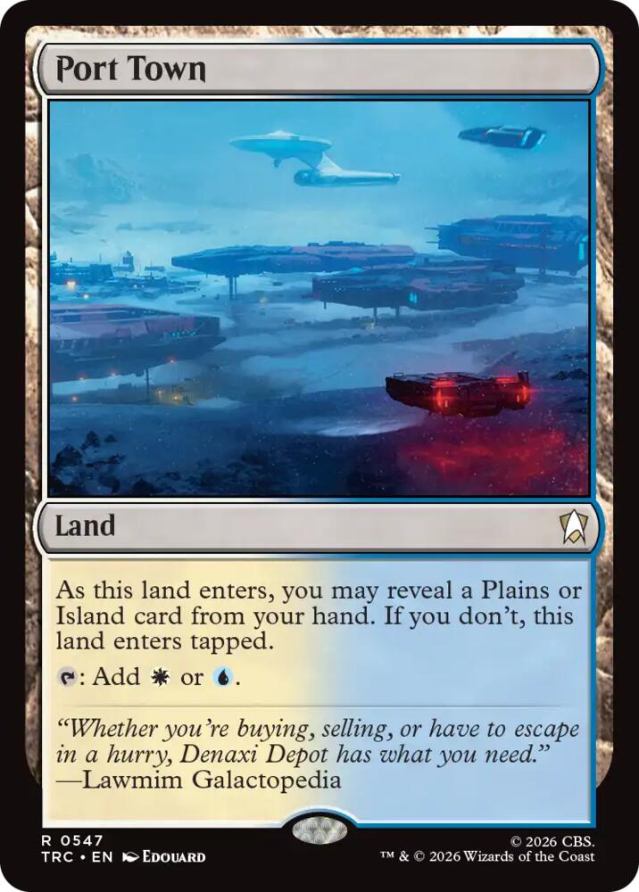 Port Town (Surge Foil) (547) [Star Trek Commander]