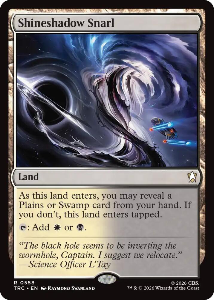Shineshadow Snarl (Surge Foil) (558) [Star Trek Commander]