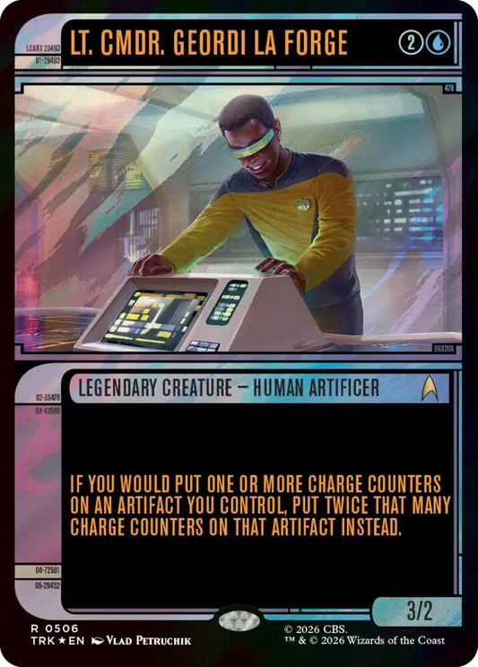 Lt. Cmdr. Geordi La Forge (Showcase) (Surge Foil) (506) [Star Trek]