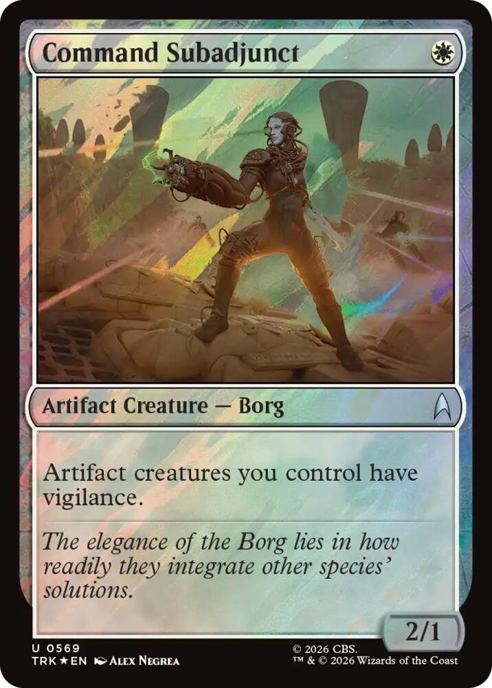 Command Subadjunct (Surge Foil) (569) [Star Trek]