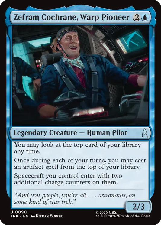 Zephram Cochrane, Warp Pioneer (90) [Star Trek]
