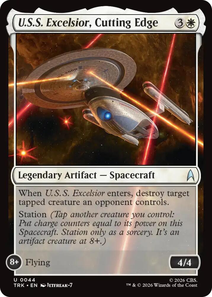 U.S.S. Excelsior, Cutting Edge (44) [Star Trek]