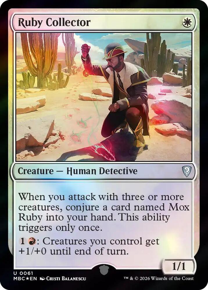 Ruby Collector (61) [Mystery Booster Commander Edition]