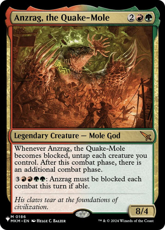 Anzrag, the Quake-Mole (186) [The List]