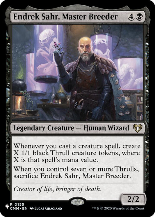 Endrek Sahr, Master Breeder (CMM) (155) [The List]