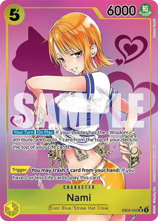 Nami (055) (Kentaro Yabuki) (EB05-055) [Extra Booster: One Piece Heroines Edition Vol. 2]