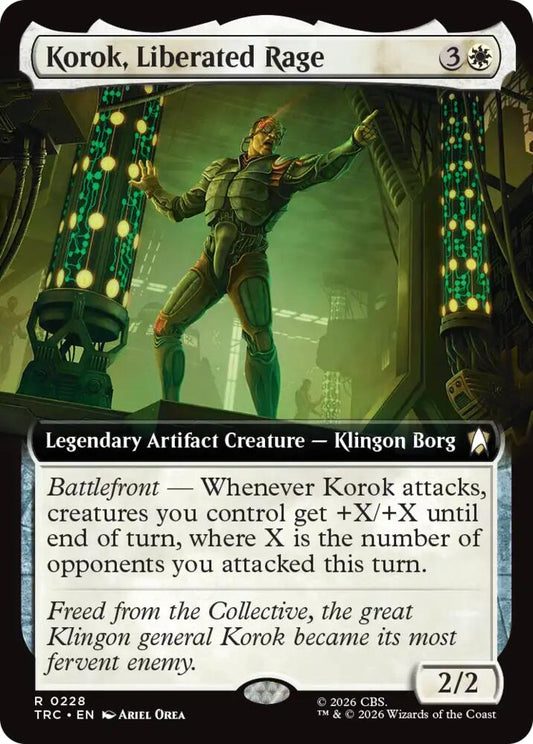 Korok, Liberated Rage (Extended Art) (228) [Star Trek Commander]