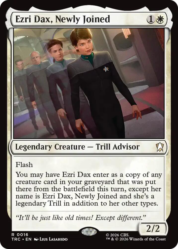 Ezri Dax, Newly Joined (Surge Foil) (16) [Star Trek Commander]