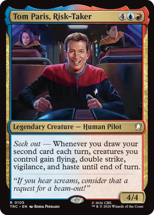 Tom Paris, Risk-Taker (105) [Star Trek Commander]