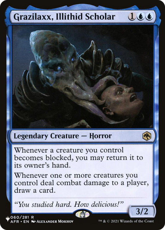 Grazilaxx, Illithid Scholar (60) [The List]