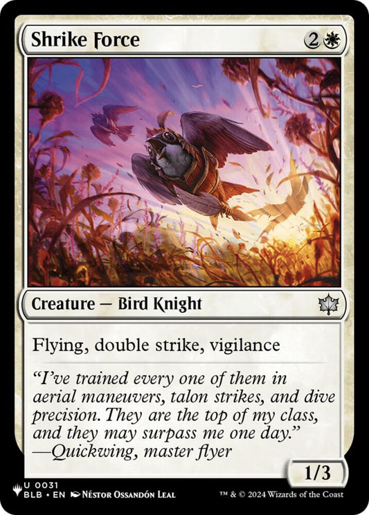 Shrike Force (31) [The List]