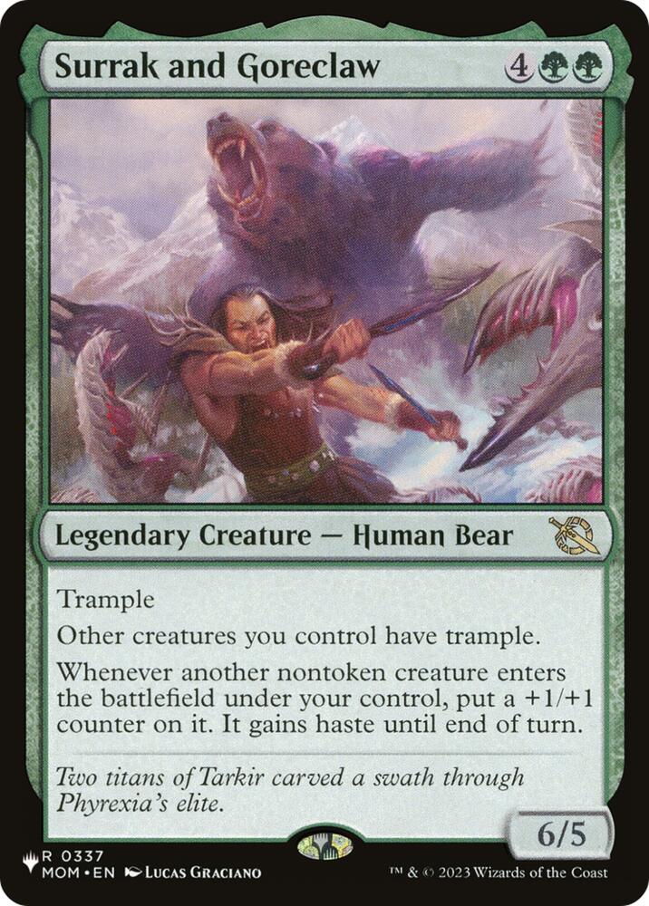 Surrak and Goreclaw (337) [The List]