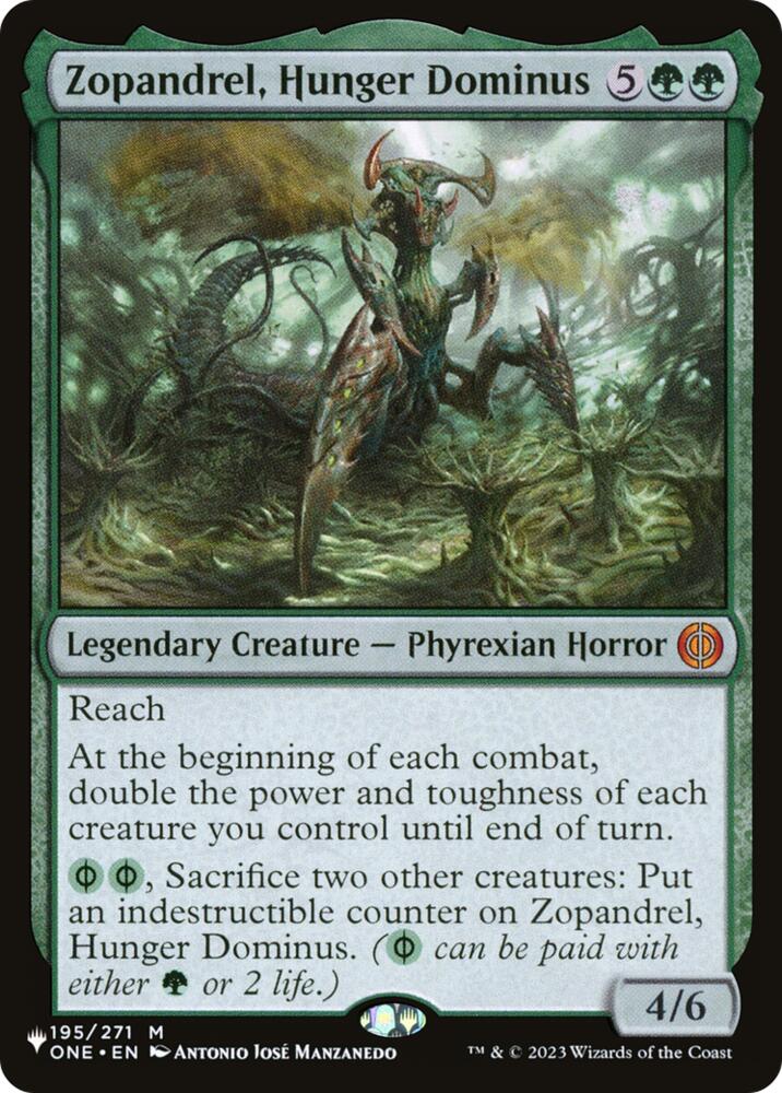 Zopandrel, Hunger Dominus (195) [The List]