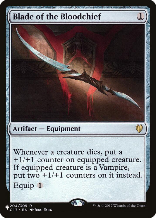 Blade of the Bloodchief (204) [The List]