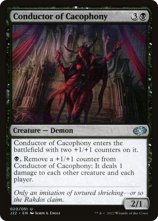 Conductor of Cacophony [Jumpstart 2022]