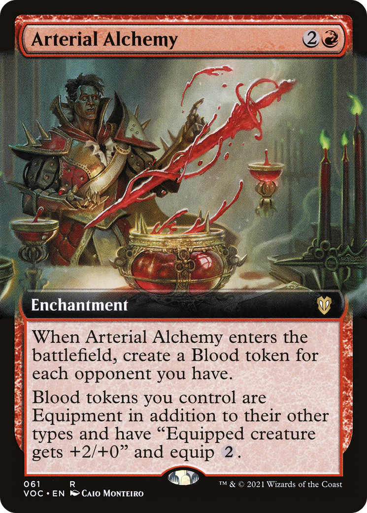 Arterial Alchemy (Extended) [Innistrad: Crimson Vow Commander]
