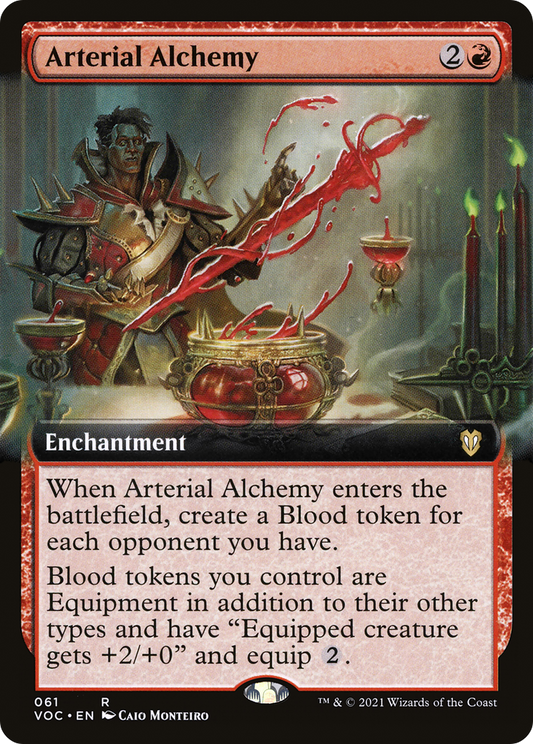 Arterial Alchemy (Extended) [Innistrad: Crimson Vow Commander]