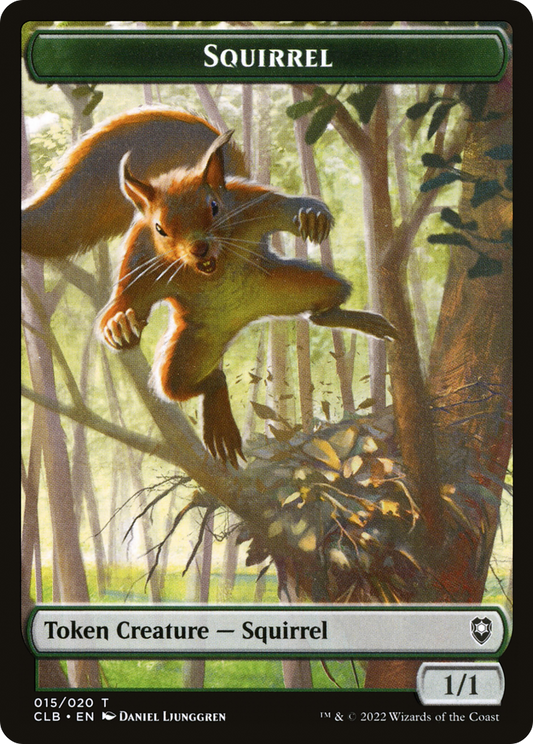Squirrel (CLB-015) - Battle for Baldur's Gate Tokens