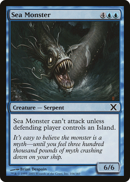 Sea Monster (10E-106) - Tenth Edition