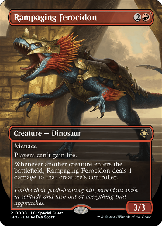 Rampaging Ferocidon (SPG-008) - Special Guests (Borderless) Foil