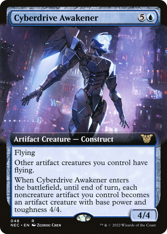 Cyberdrive Awakener (Extended) [Kamigawa: Neon Dynasty Commander]