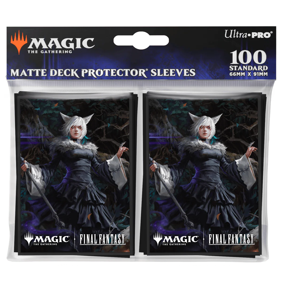 Ultra-Pro Deck Protector Sleeves Pro-Matte 100ct MTG Final Fantasy  (66mm x 91mm)