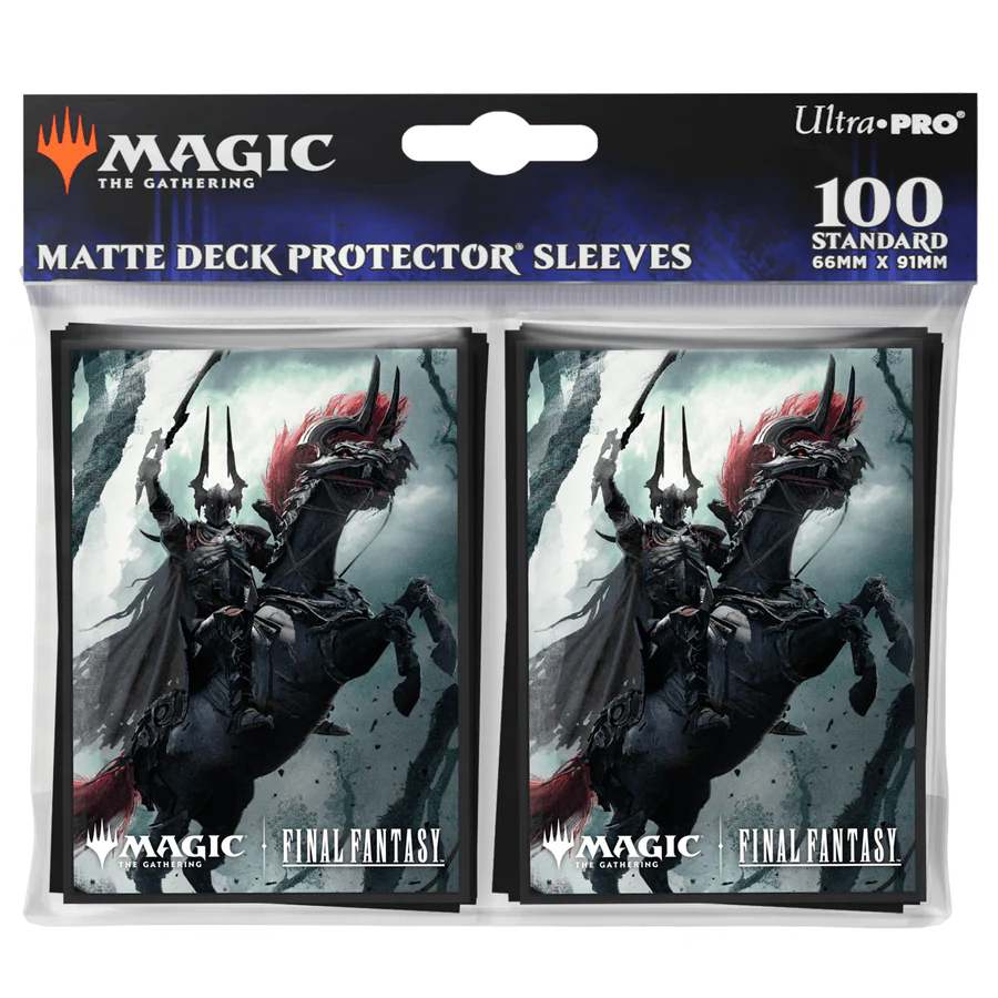 Ultra-Pro Deck Protector Sleeves Pro-Matte 100ct MTG Final Fantasy  (66mm x 91mm)
