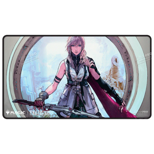 Ultra Pro Playmat - Final Fantasy Lightning Army of One - Black Stitched