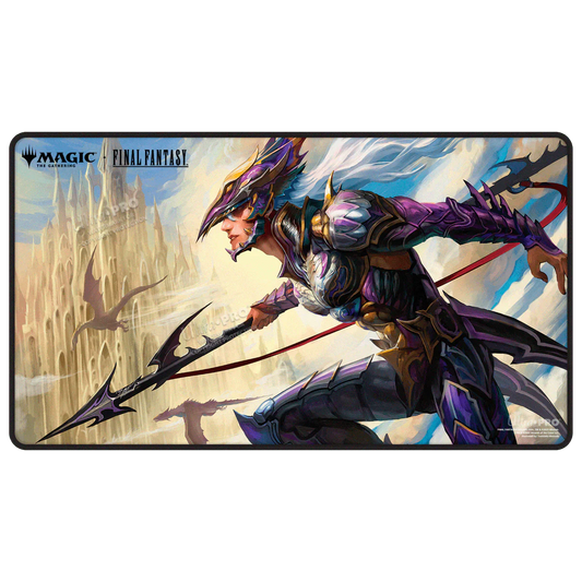 Ultra Pro Playmat - Final Fantasy Kain Traitorous Dragoon - Black Stitched
