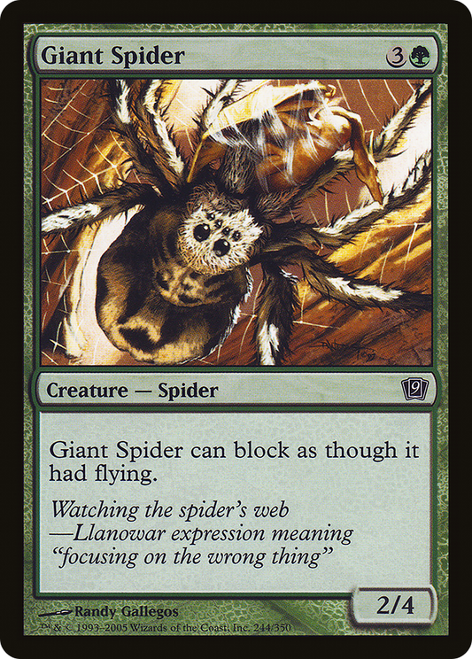 Giant Spider [Ninth Edition]