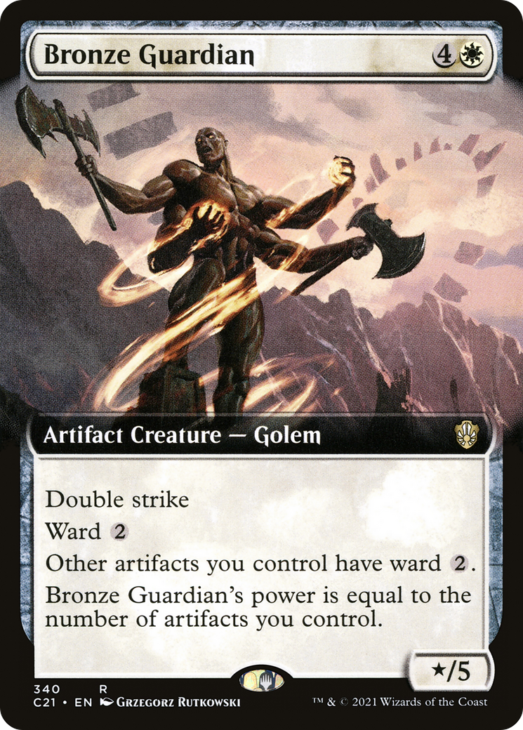 Bronze Guardian (Extended) [Commander 2021]