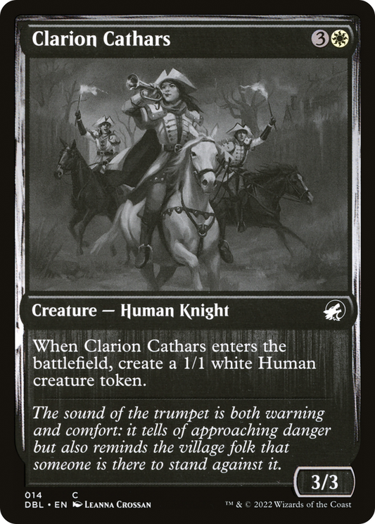 Clarion Cathars [Innistrad: Double Feature]