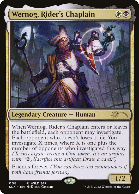Wernog, Rider's Chaplain [Secret Lair: Universes Within]