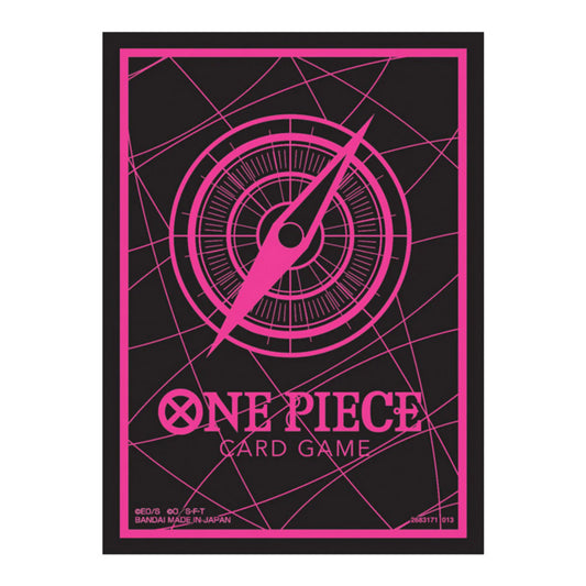 One Piece TCG Sleeves - Assortment 6 - Standard Black X Pink