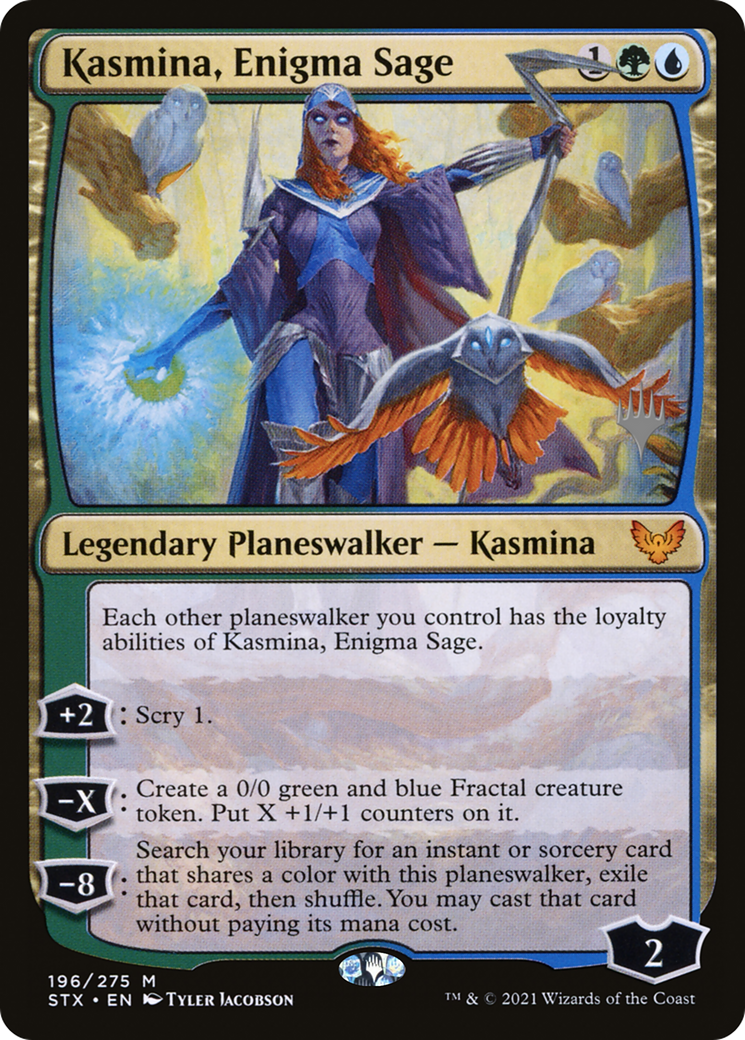 Kasmina, Enigma Sage (PPSTX-196) - Strixhaven: School of Mages Promos Foil