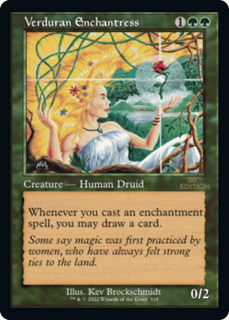 Verduran Enchantress (Retro) [30th Anniversary Edition]